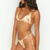 9.0 Swim Sumba Yellow Floral Bikini Bottom