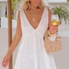 Angel Girl White Mini Dress