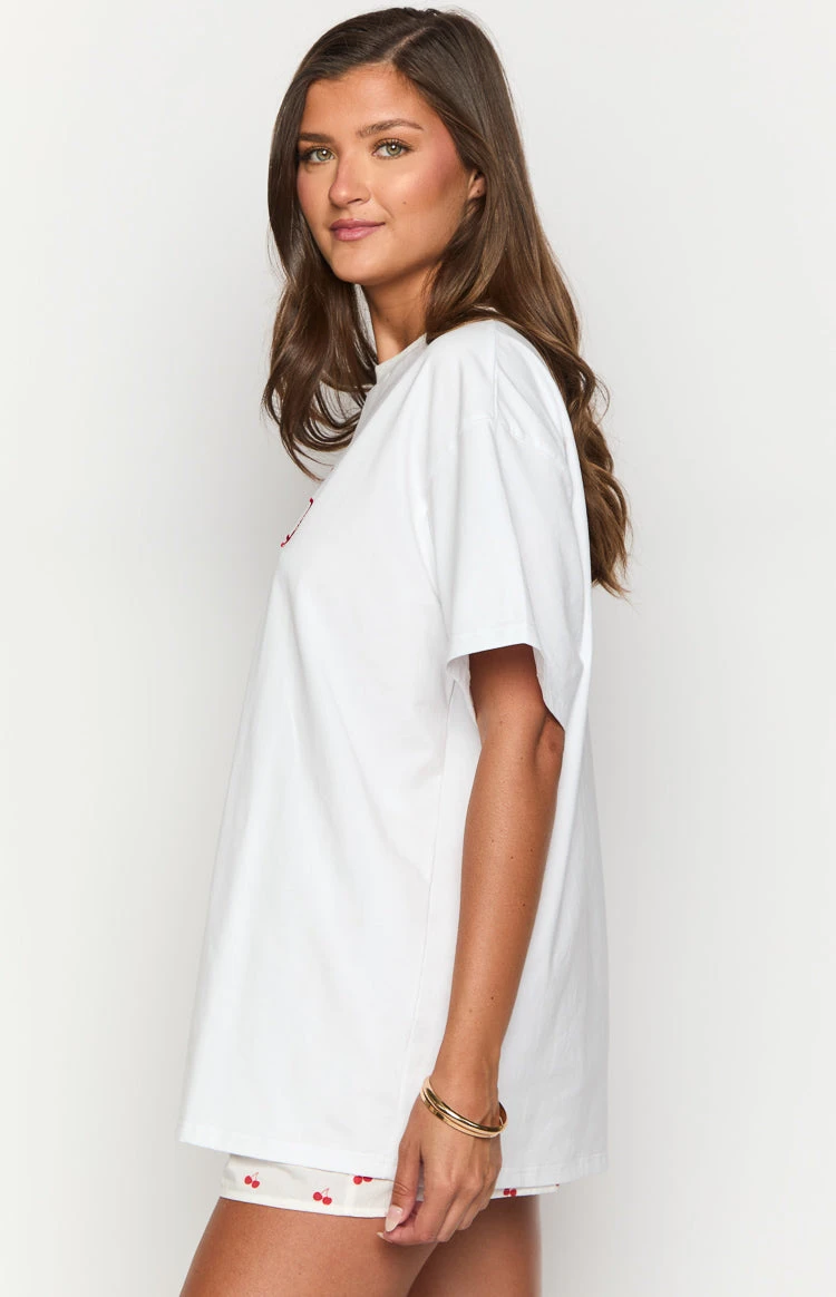 Arnie Bow White Tee - Image 4