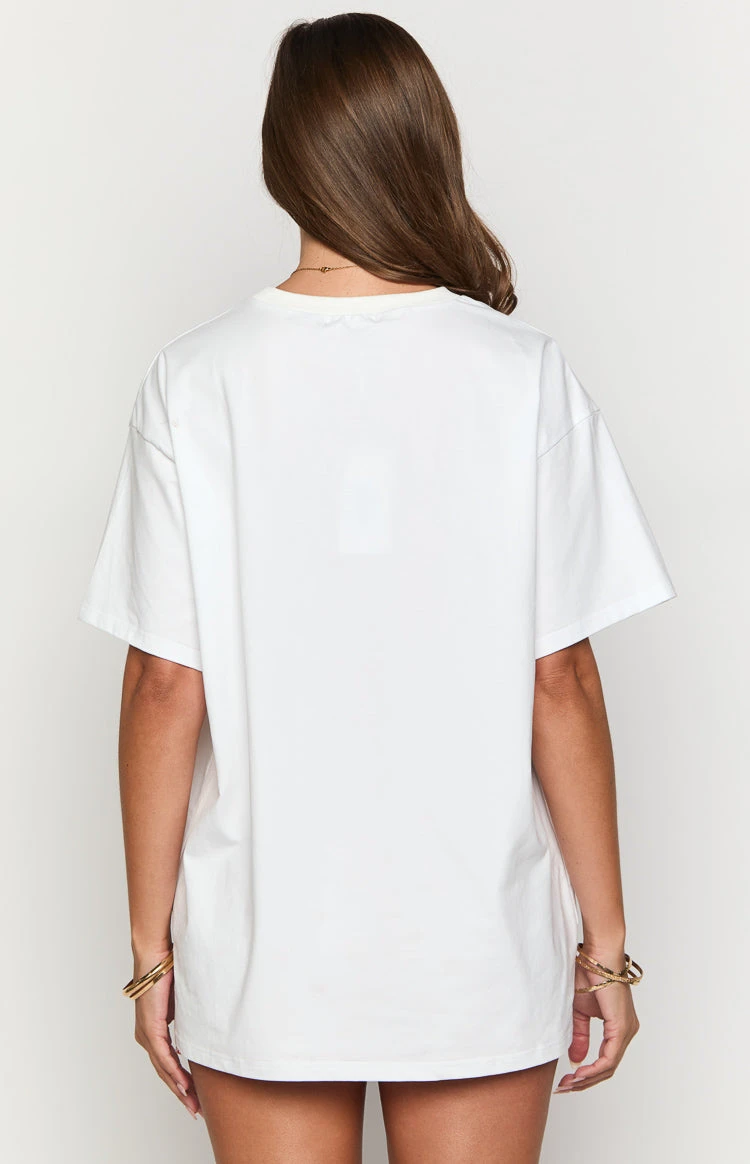 Arnie Bow White Tee - Image 5
