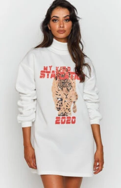 All Or Nothing Dress White