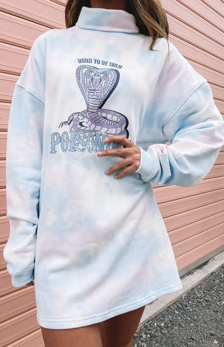 All Or Nothing Dress Poison Cloud - Image 6