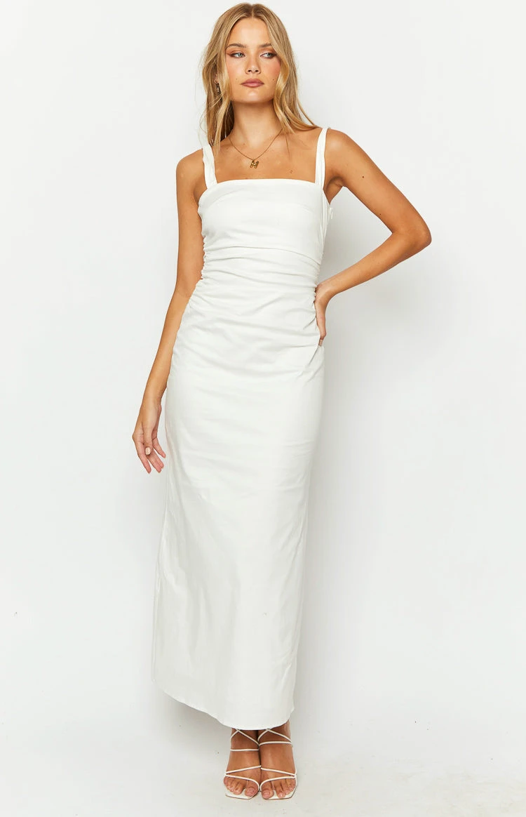 Angelic Aura White Maxi Dress - Image 2