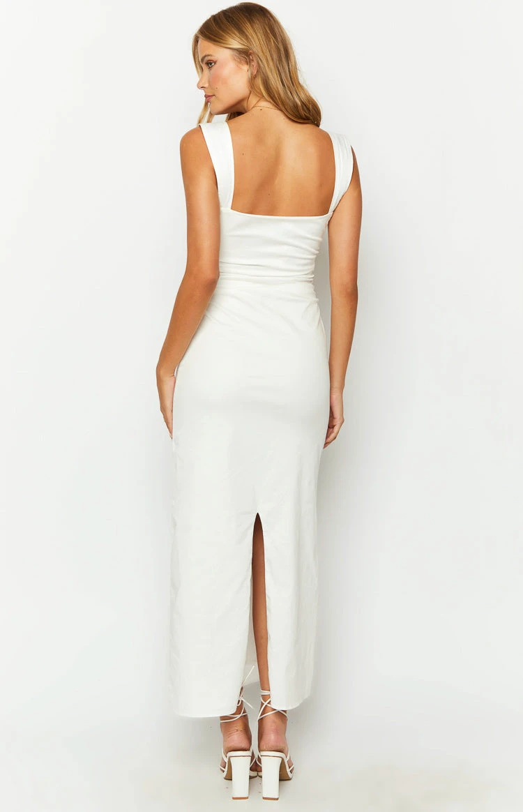Angelic Aura White Maxi Dress - Image 5