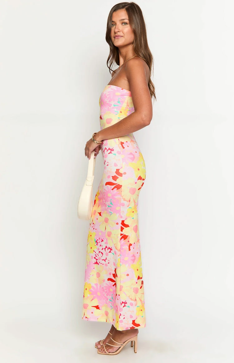 Arizona Strawberry Girl Print Maxi Dress - Image 3