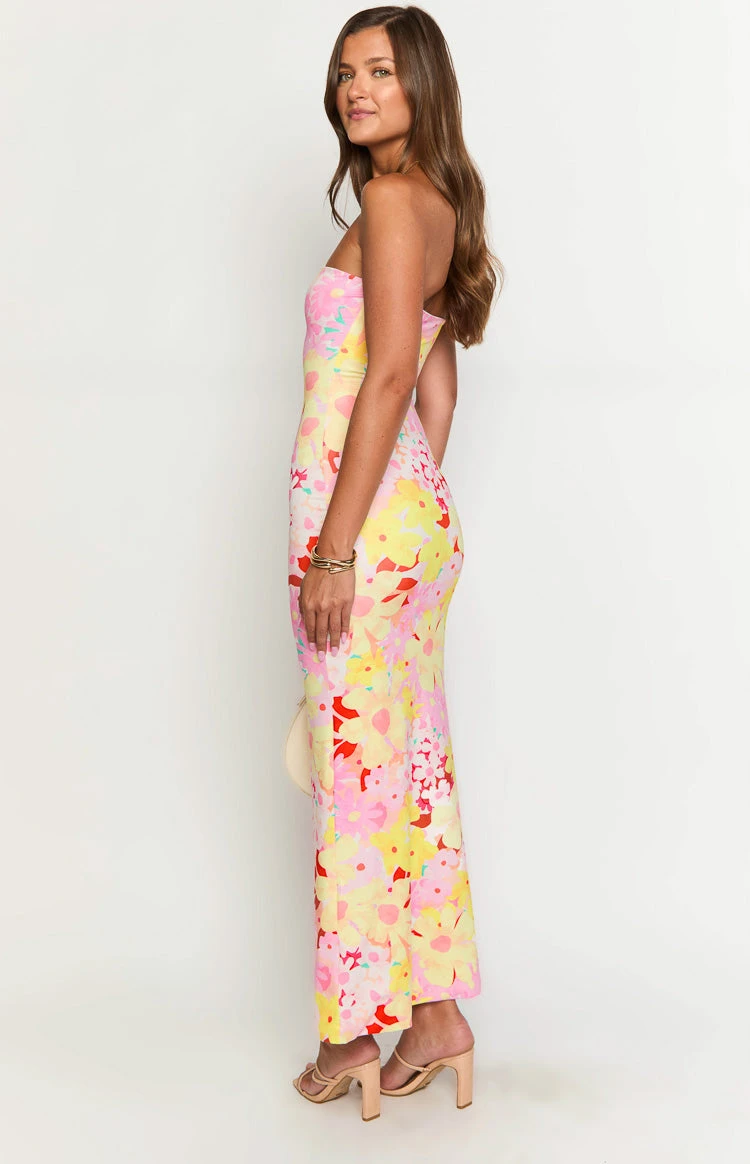 Arizona Strawberry Girl Print Maxi Dress - Image 5