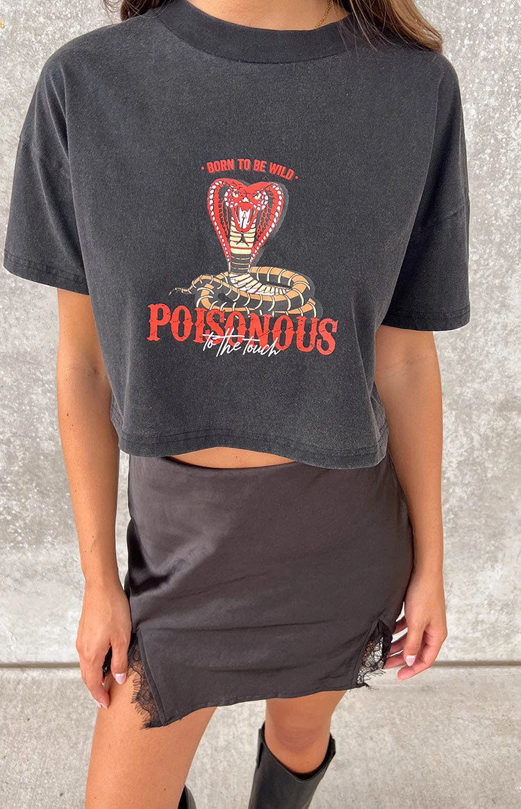 Born Wild Black Tee - Image 10