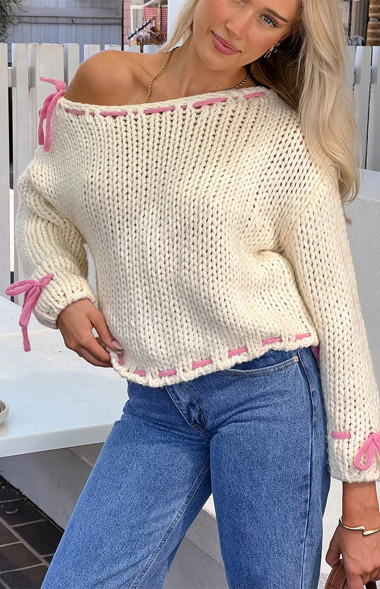 Bea Cream Sweater - Image 2