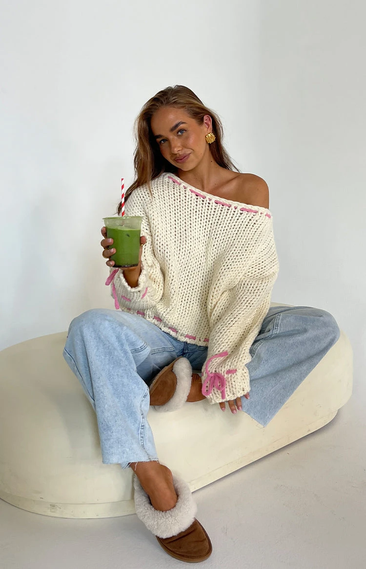 Bea Cream Sweater - Image 13