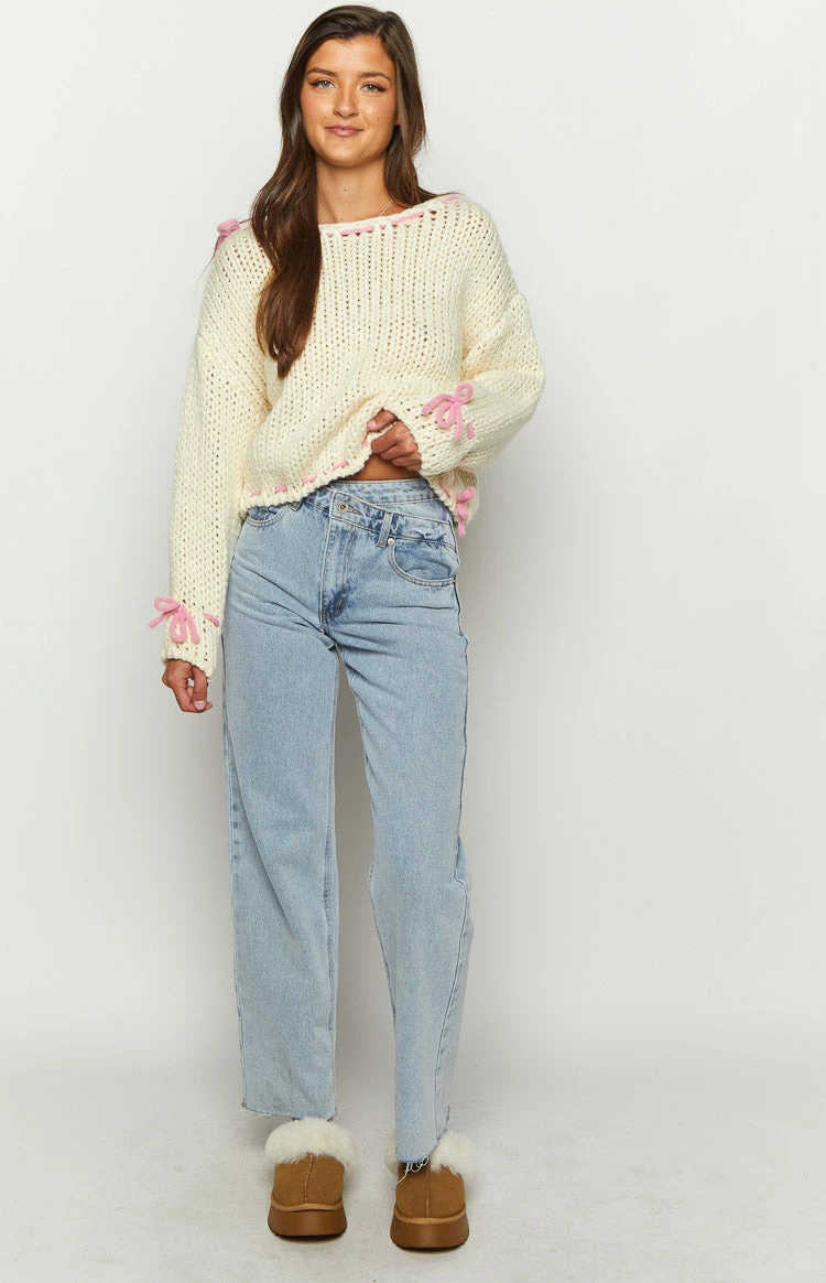Bea Cream Sweater - Image 4