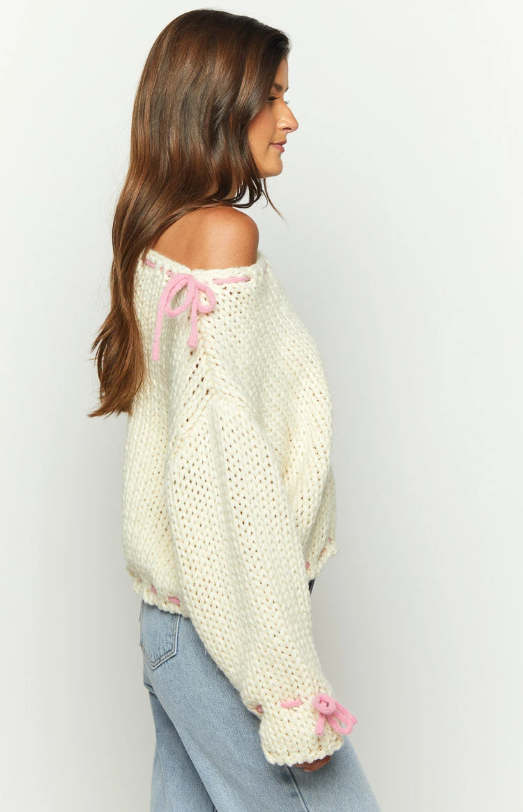 Bea Cream Sweater - Image 5