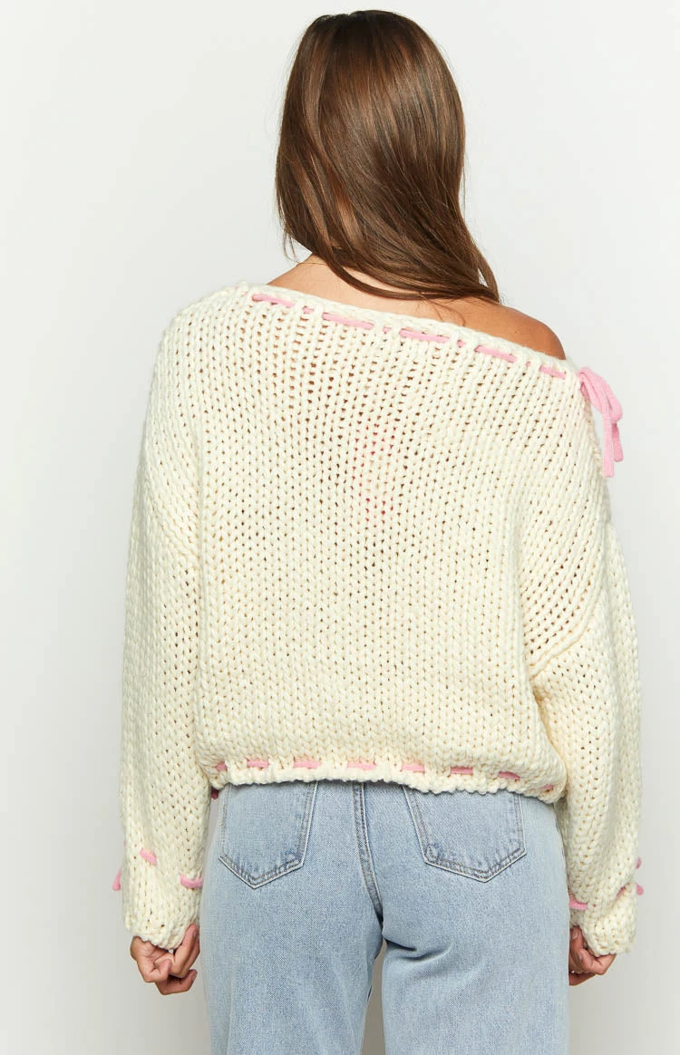 Bea Cream Sweater - Image 6