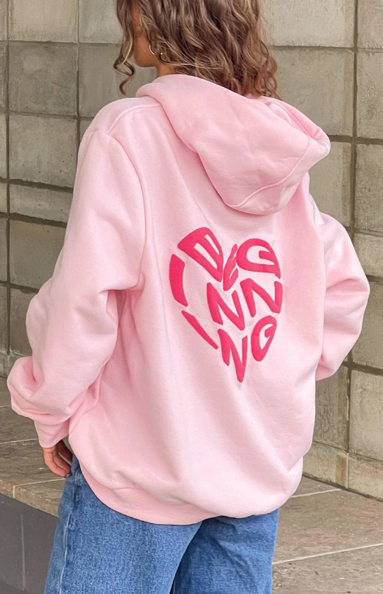 Beginning Pink Lovey Bubble Hoodie - Image 9