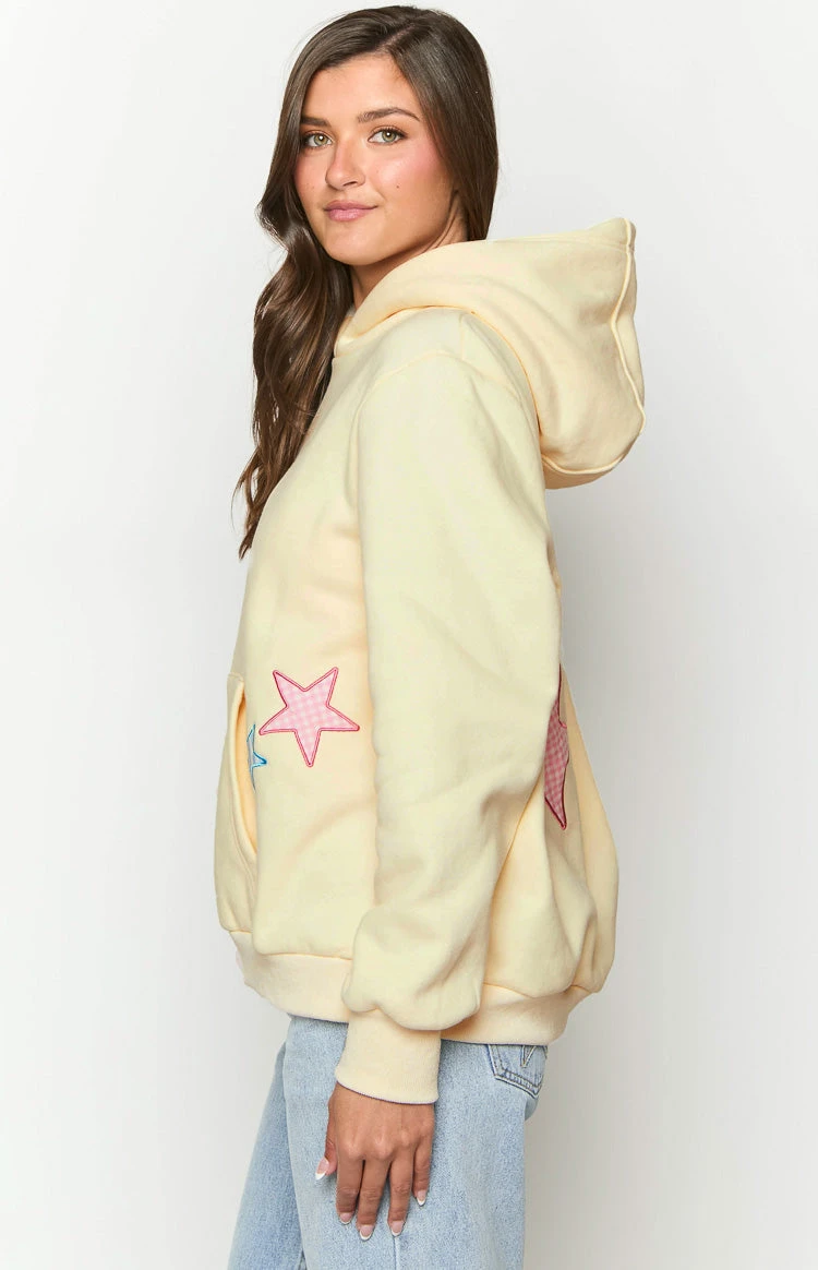 Beginning Cream Star Hoodie - Image 4