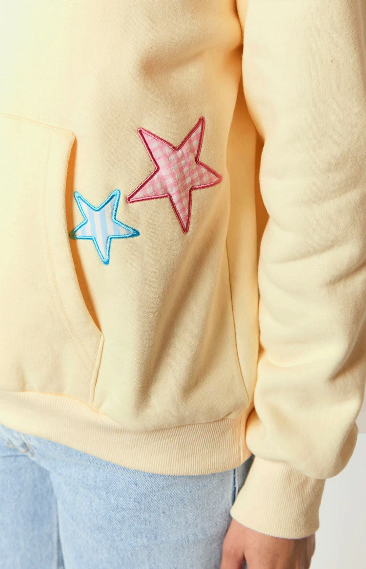 Beginning Cream Star Hoodie - Image 5