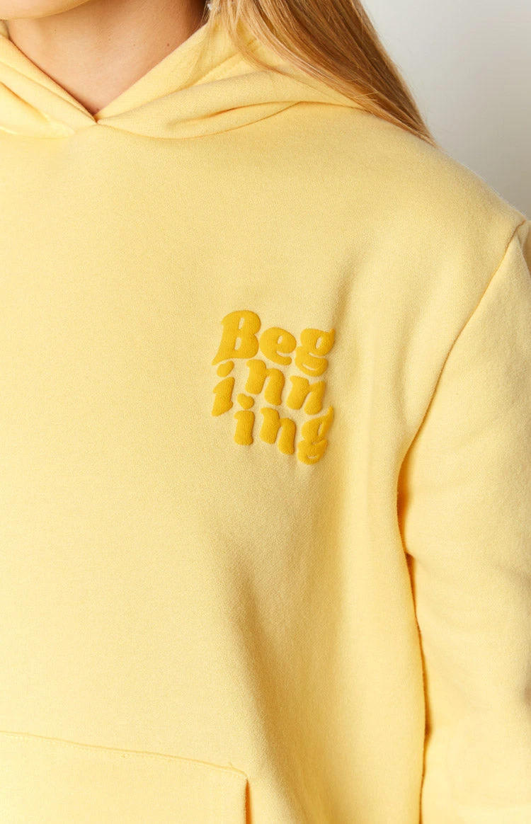 Beginning Yellow Snuggle Bubble Hoodie - Image 7