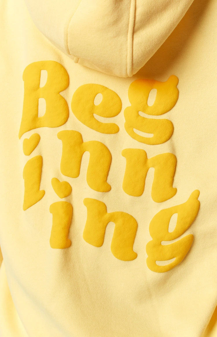 Beginning Yellow Snuggle Bubble Hoodie - Image 9