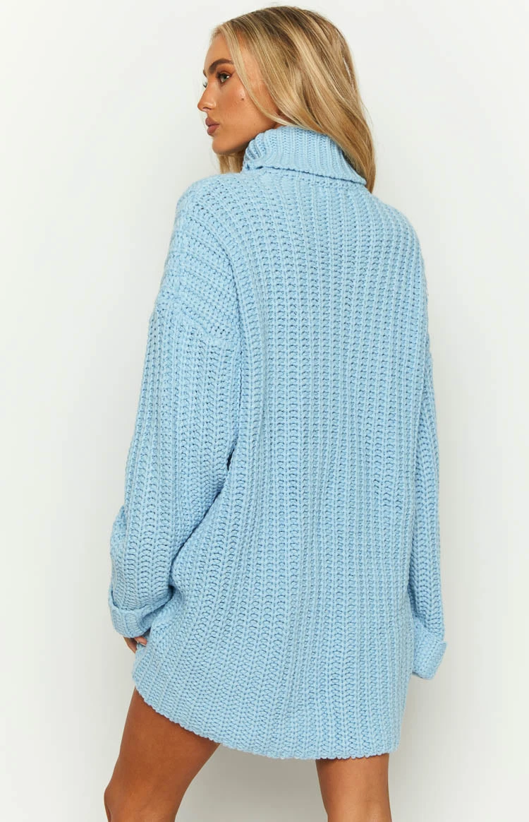 Bonnie Blue Sweater Dress - Image 5