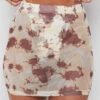 Chiba Mesh Skirt Tie Dye