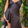 Corrina Black Maxi Dress