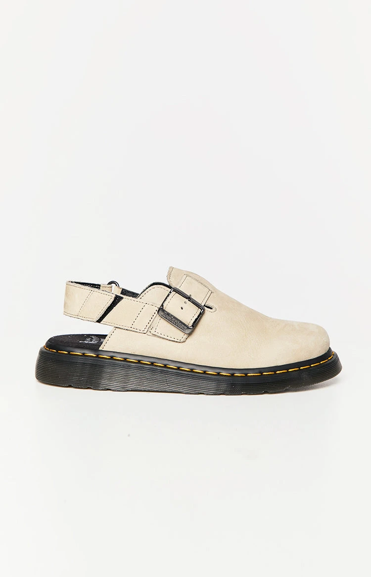 Dr. Martens Jorge II Warm Stone Buttersoft Sling Back Sandals - Image 2