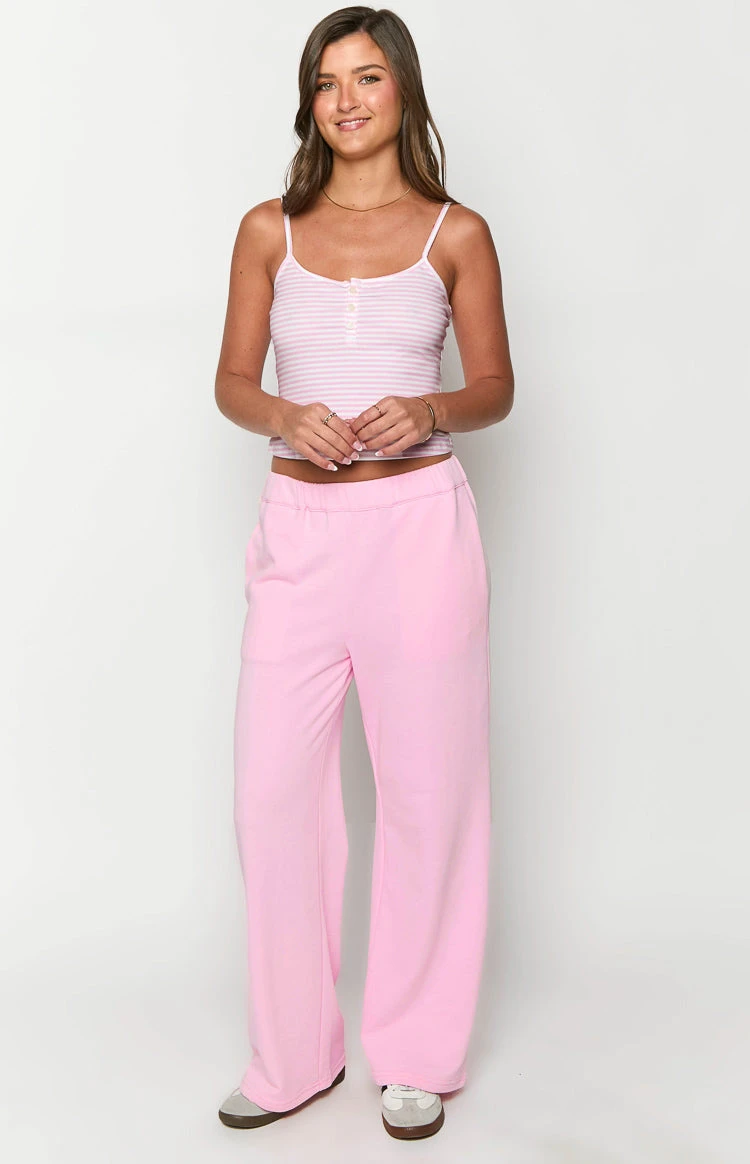 Dania Pink Track Pants - Image 2