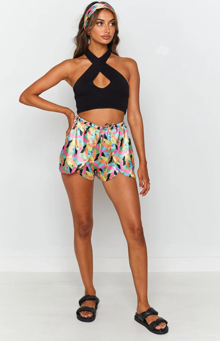 Danna Wrap Shorts Tropical - Image 8