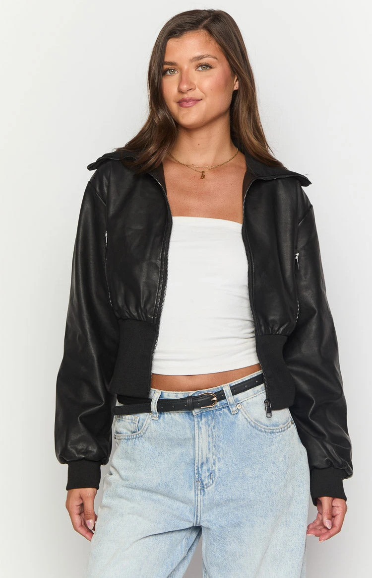 Lioness Onyx Westwood Crop Jacket - Image 2
