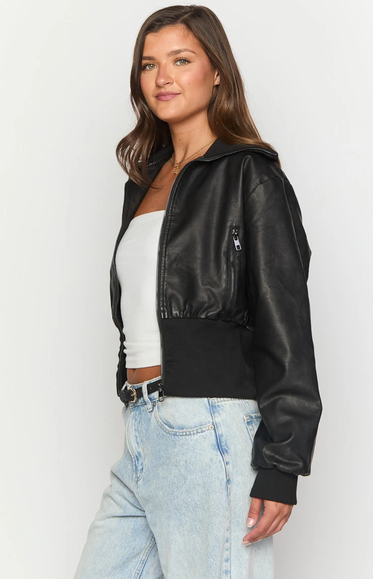 Lioness Onyx Westwood Crop Jacket - Image 4