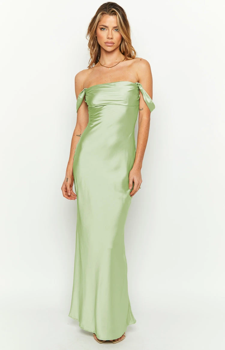 Ella Sage Off Shoulder Formal Maxi Dress - Image 2
