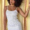 Este White Mini Dress