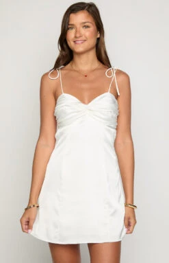 Fifi White Mini Dress
