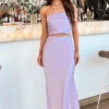Genevieve Lilac Maxi Skirt