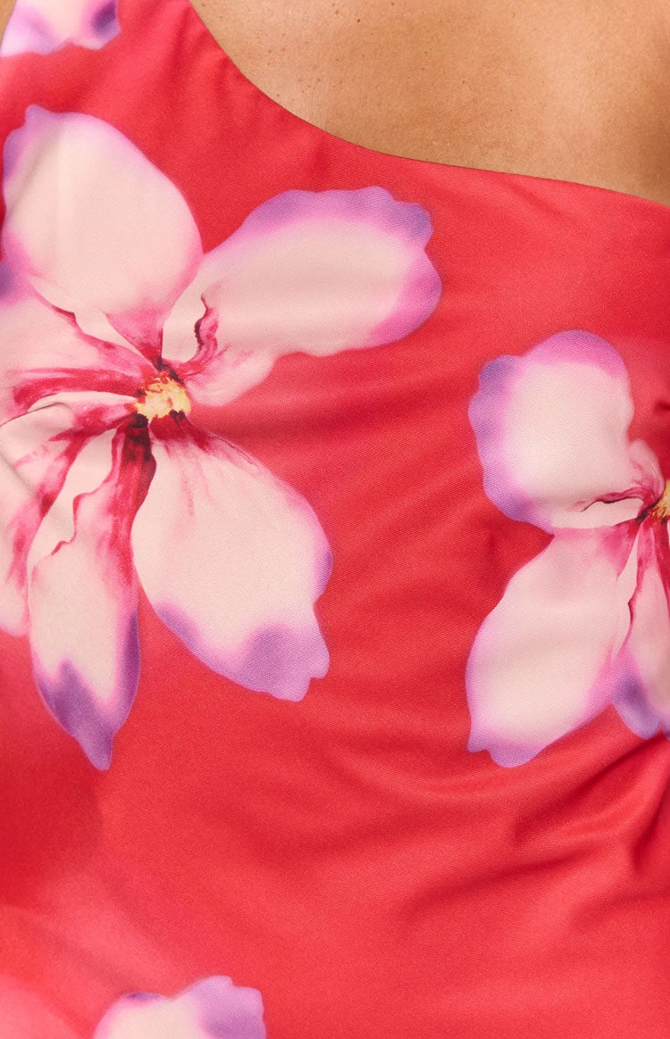 Hatley Red Crimson Paradise Mini Dress - Image 6