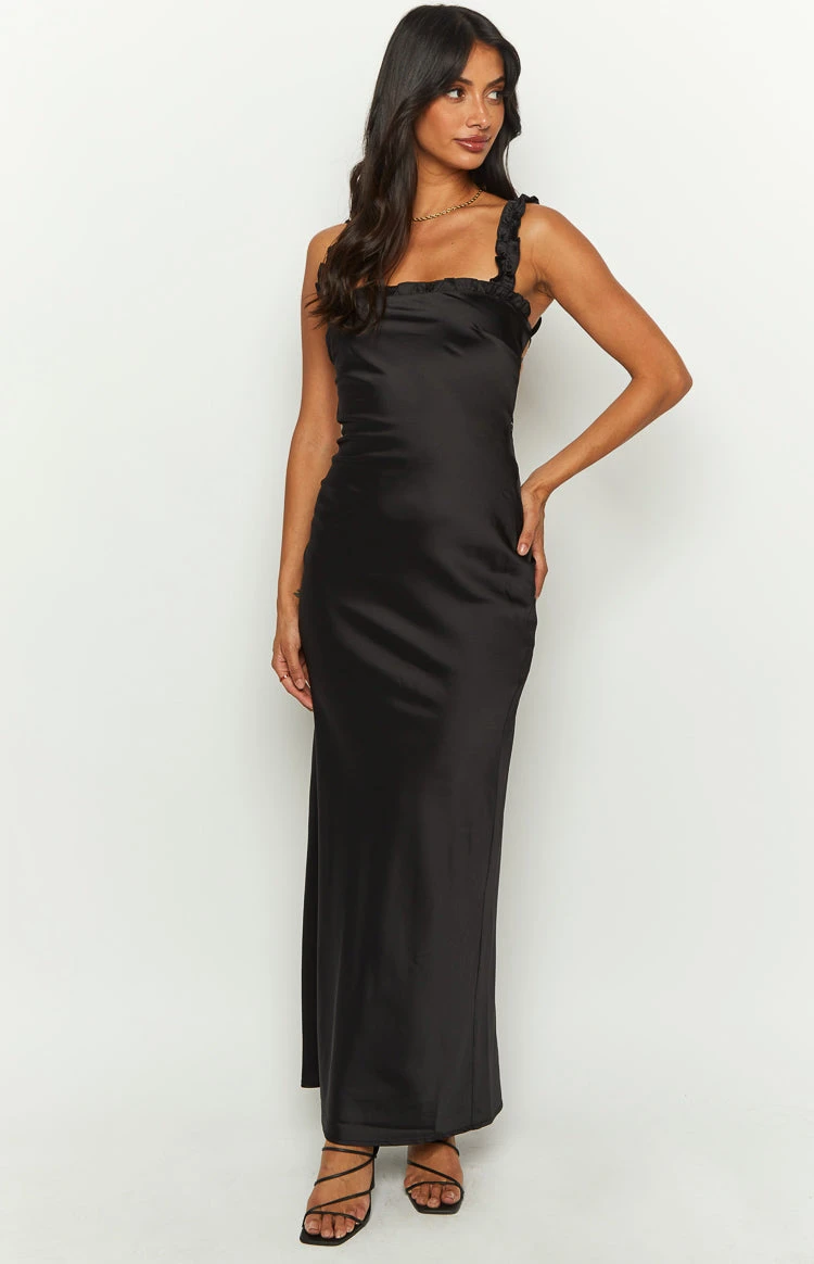 Ivy Black Maxi Dress - Image 4
