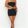 Jessi Black Mini Skirt