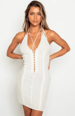 Beginning Boutique Jeston White Mini Dress