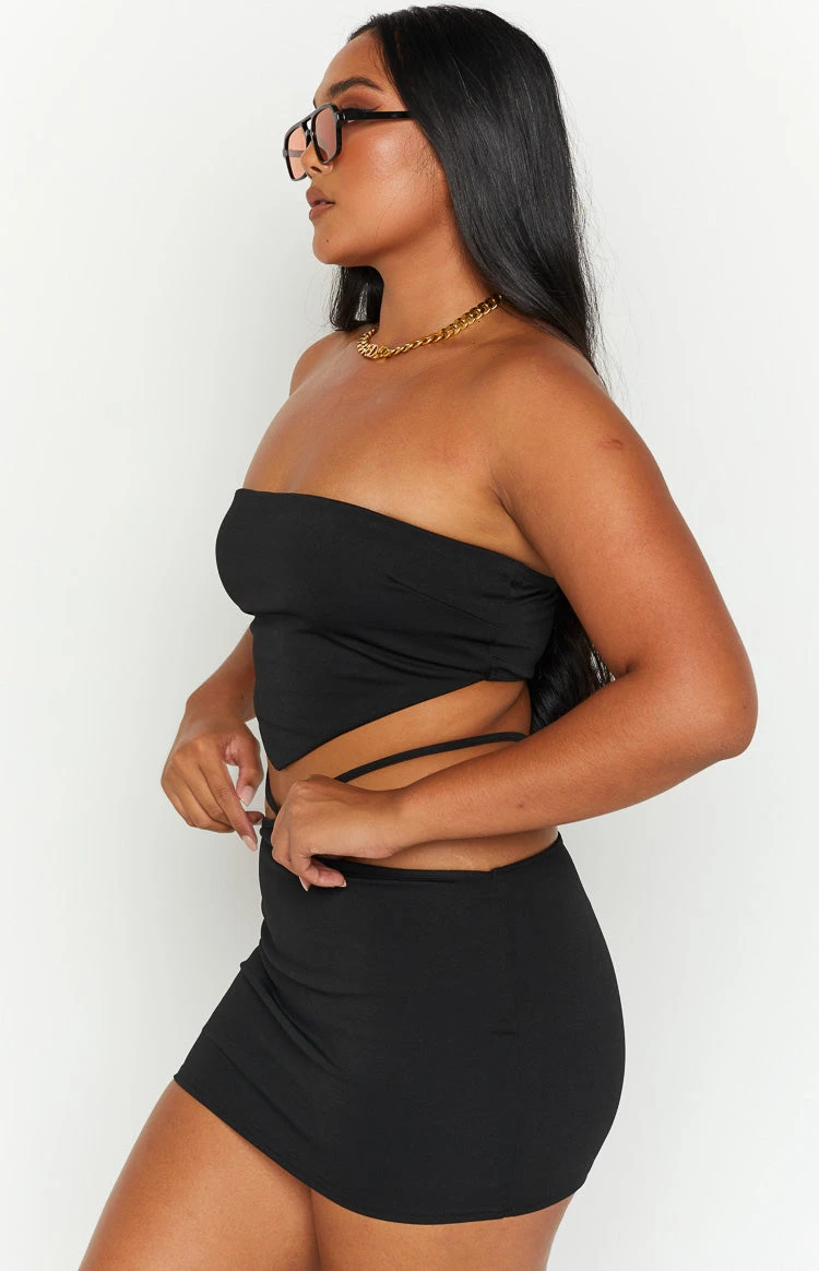 Jhai Black Bandana Top - Image 5