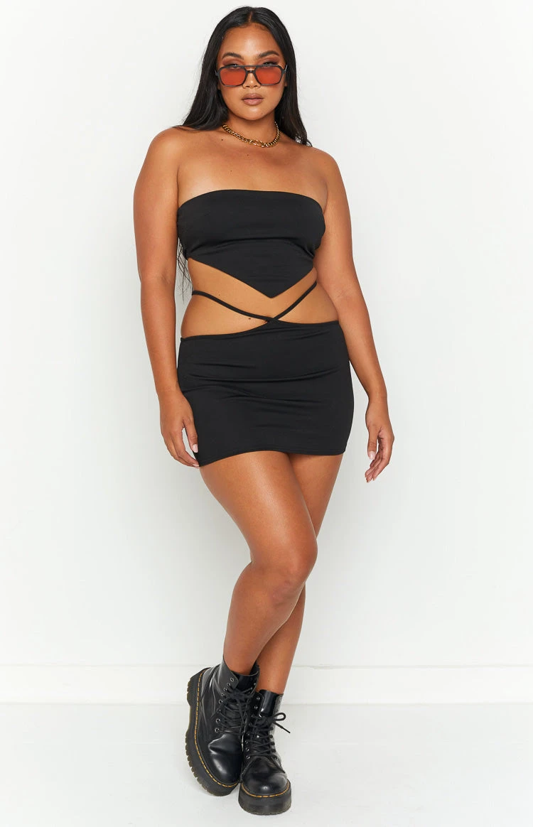 Jhai Black Bandana Top - Image 3