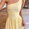 Luther Yellow Mini Dress