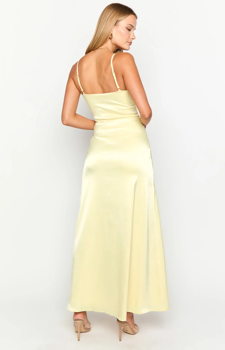 Lailani Yellow Corset Maxi Dress - Image 5