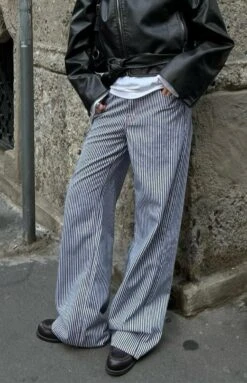 Lioness Top Model Navy Stripe Jean