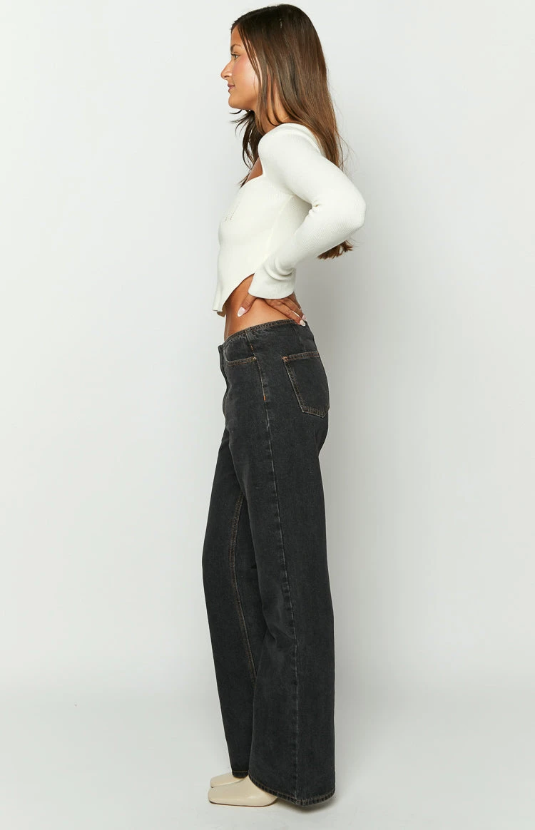 Lioness Practical Magic Charcoal Jeans - Image 3