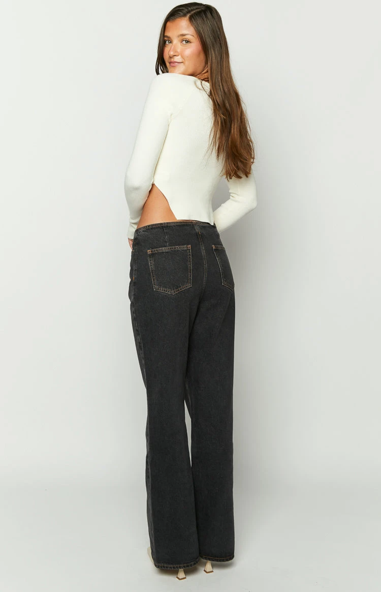 Lioness Practical Magic Charcoal Jeans - Image 4