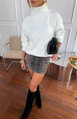 Love Lies Cream Sweater