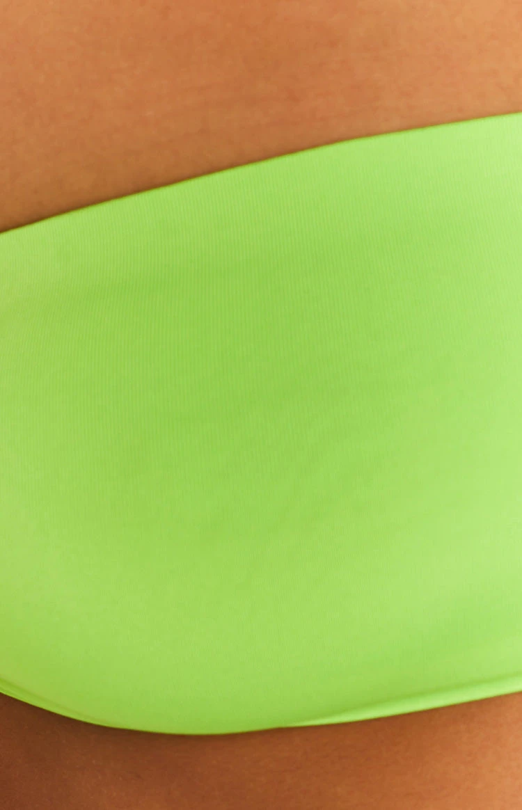 Murphy Lime Bandeau Top - Image 6