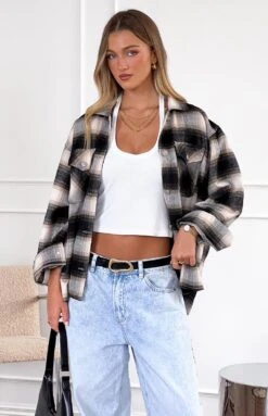 Orson Fleece Check Jacket