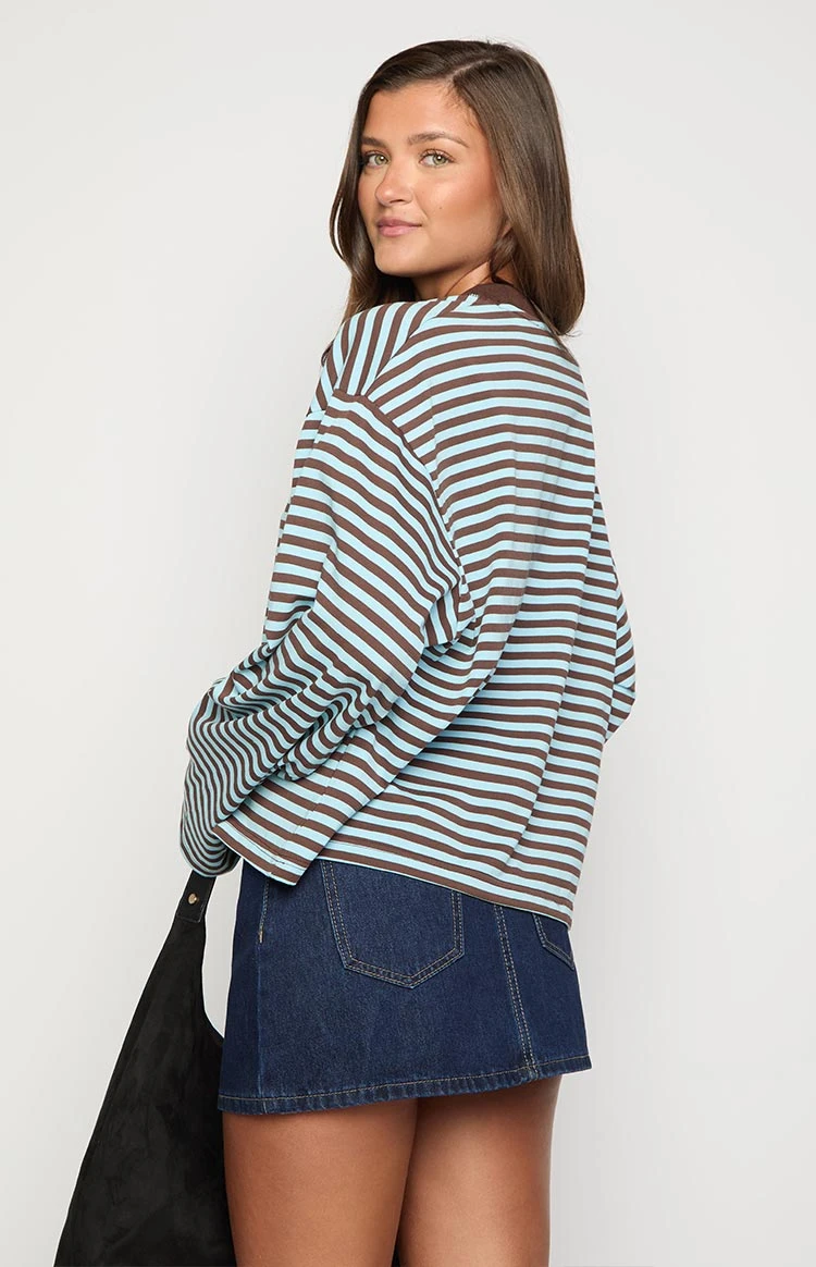 Penny Dark Denim Mini Skirt - Image 4