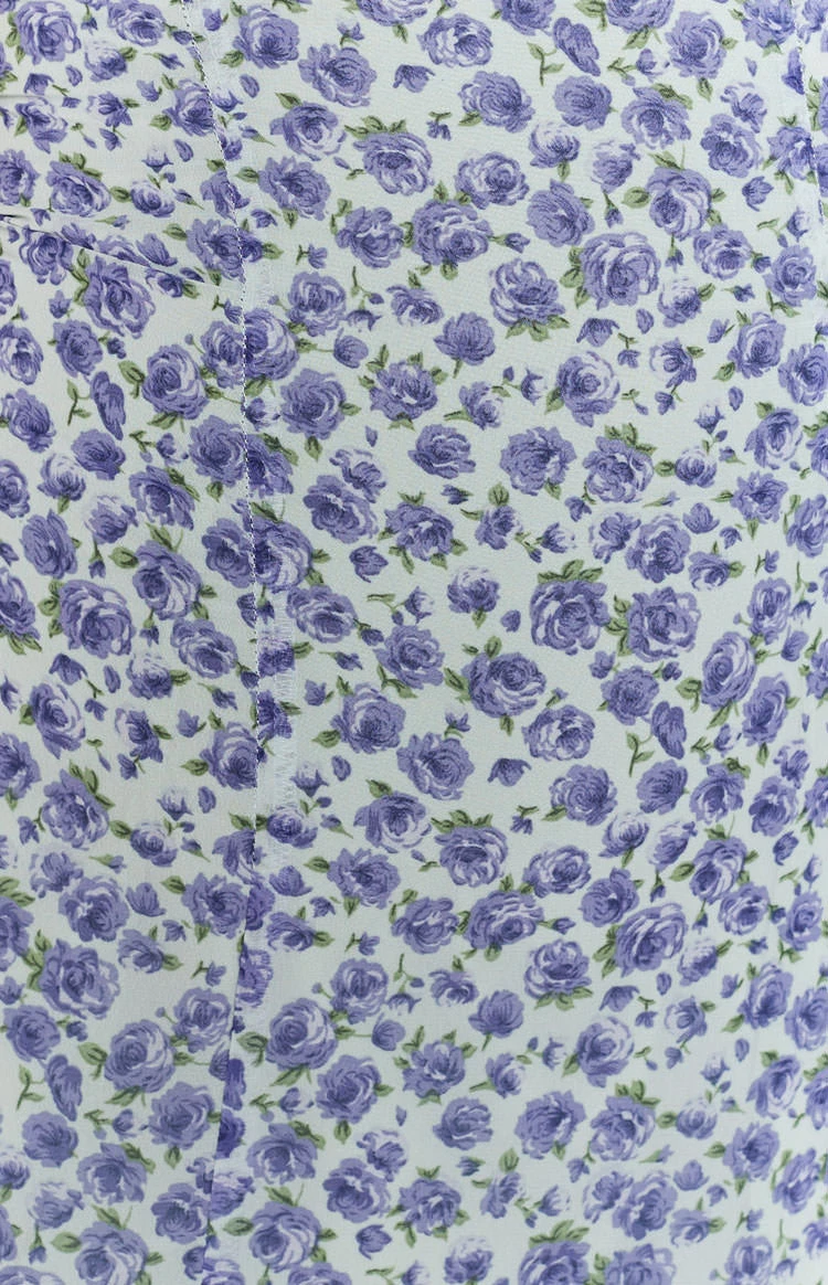 Penny Lane Dress Blue Floral - Image 8