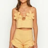 Petal Yellow Shorts